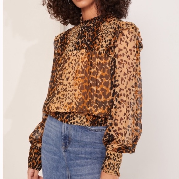 Free People Roma Printed Ruffle Blouse - Picture 4 of 11